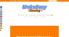 Desktop Screenshot of makecleaningeasy.com